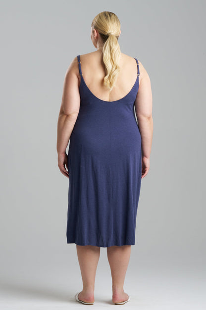 Buy Shangri-La TENCEL™ Gown in Ht Night Blue Online Ht Night Blue Natori