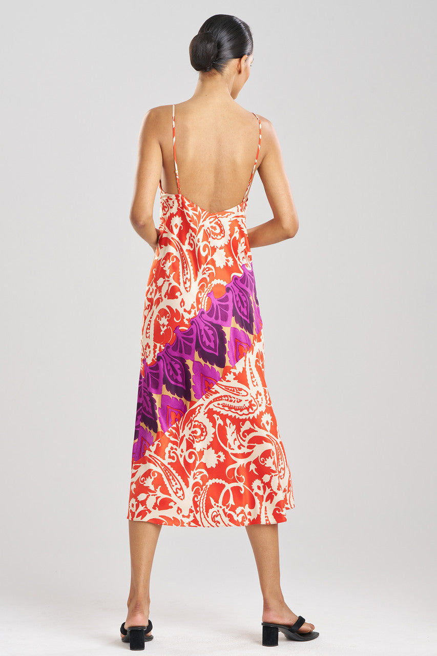 Buy Palace Gown in Red Orange Online Red Orange Natori