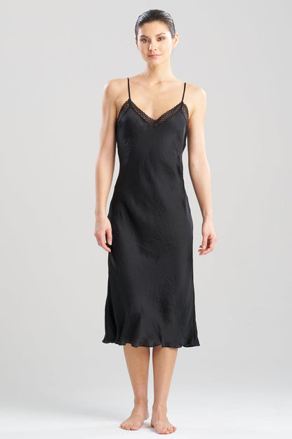 Buy Ashley Icon Lace Gown in Black Online Black Natori
