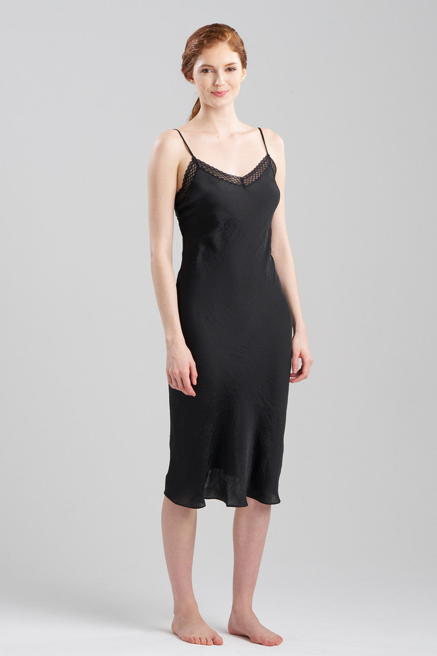 Buy Ashley Icon Lace Gown in Black Online Black Natori