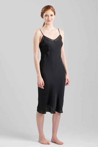 Buy Ashley Icon Lace Gown in Black Online Black Natori