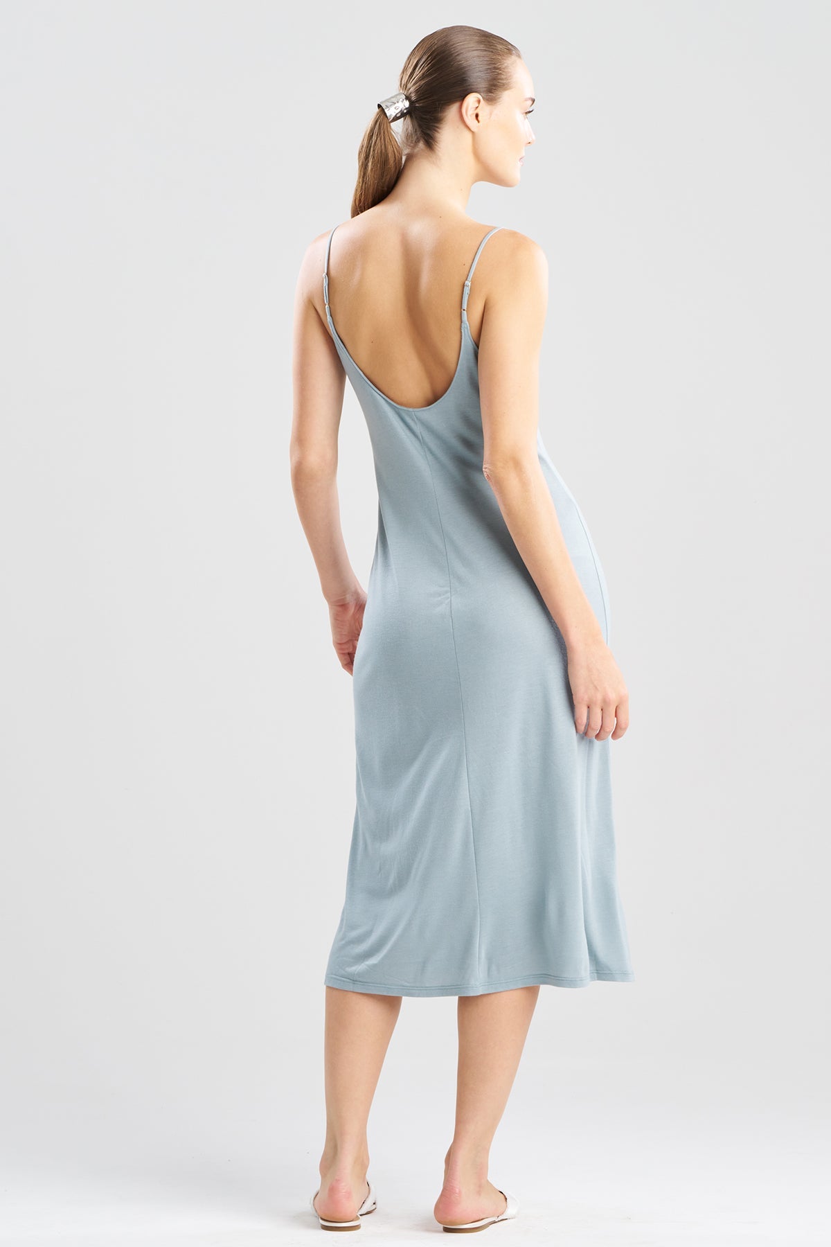 Shangri-La TENCEL™ Slip Dress Spa Blue Natori