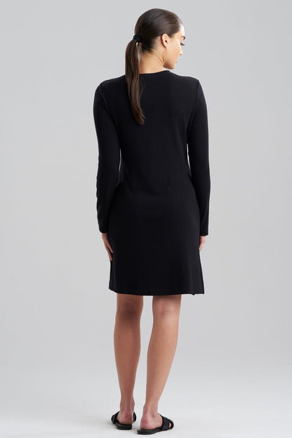 Bamboo Sleepshirt Black Natori