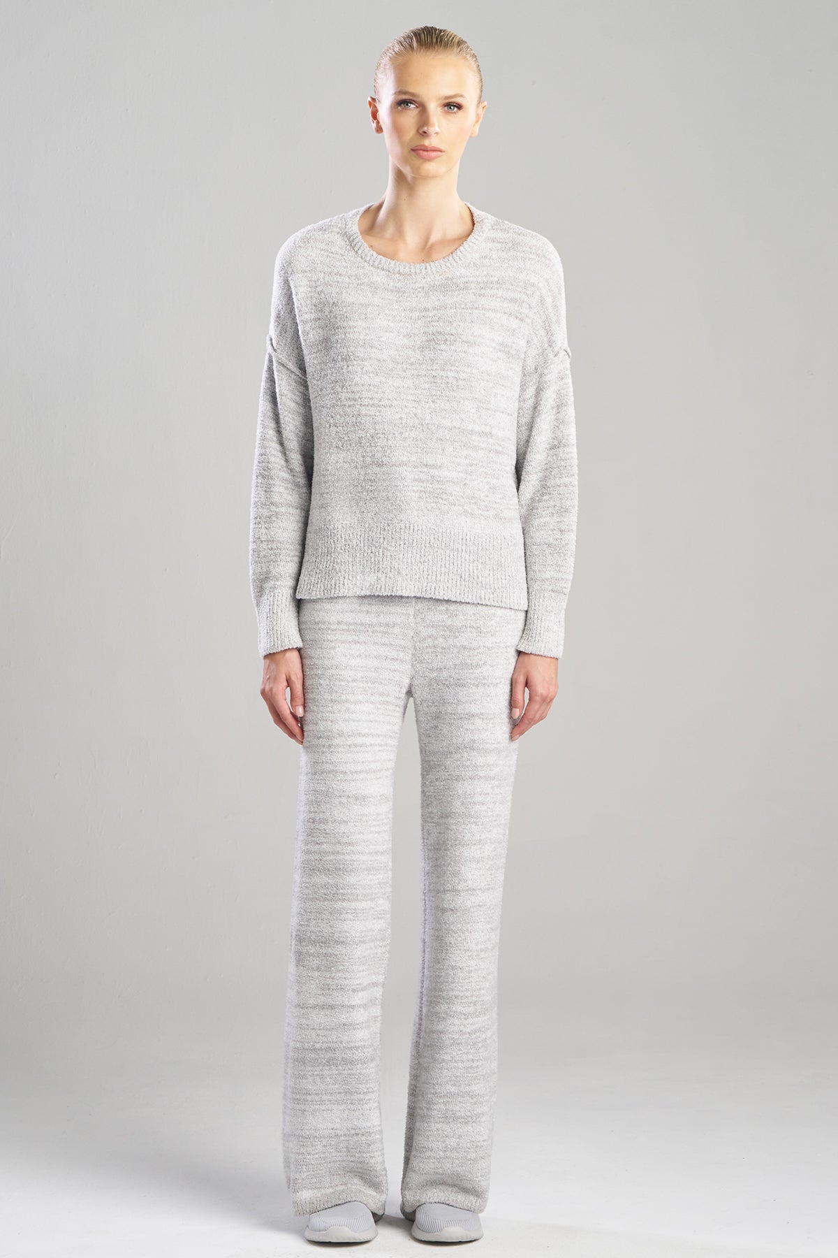 Luna Mellow Top Light Heather Grey Natori