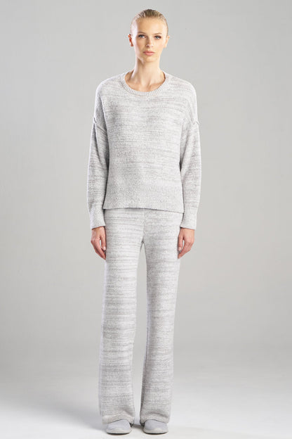 Luna Mellow Top Light Heather Grey Natori