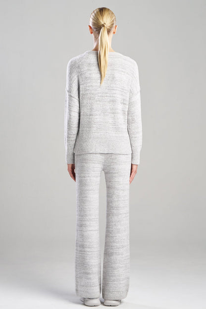 Luna Mellow Top Light Heather Grey Natori
