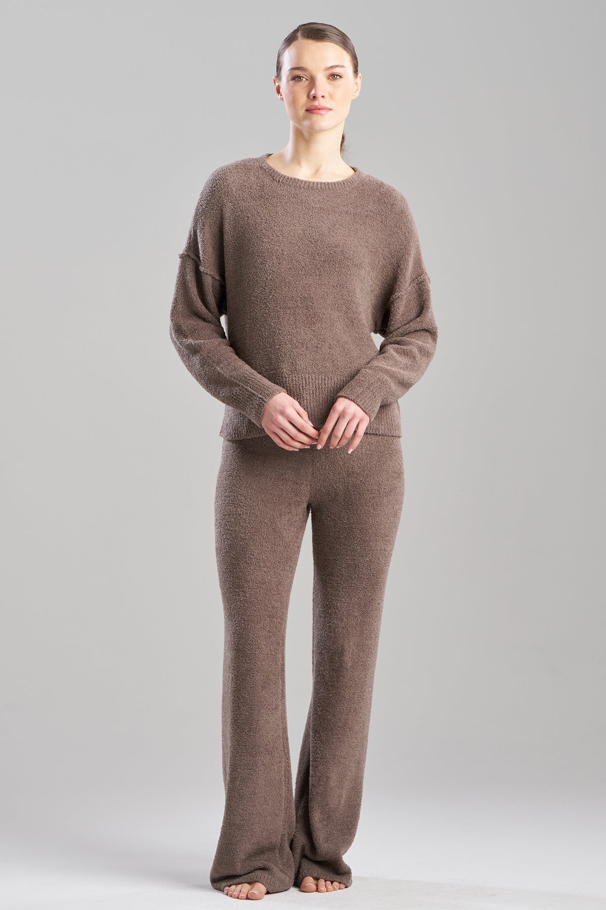Luna Mellow Top Dark Taupe Natori