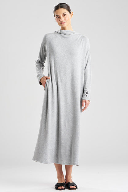 Cocoon Brushed French Terry Lounger Ht. Grey Natori