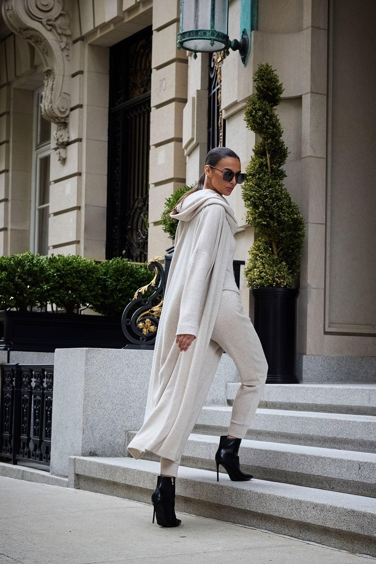 Himalaya Sweater Knit Joggers Cashmere Natori