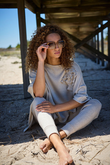 Himalaya Sweater Knit Joggers Cashmere Natori