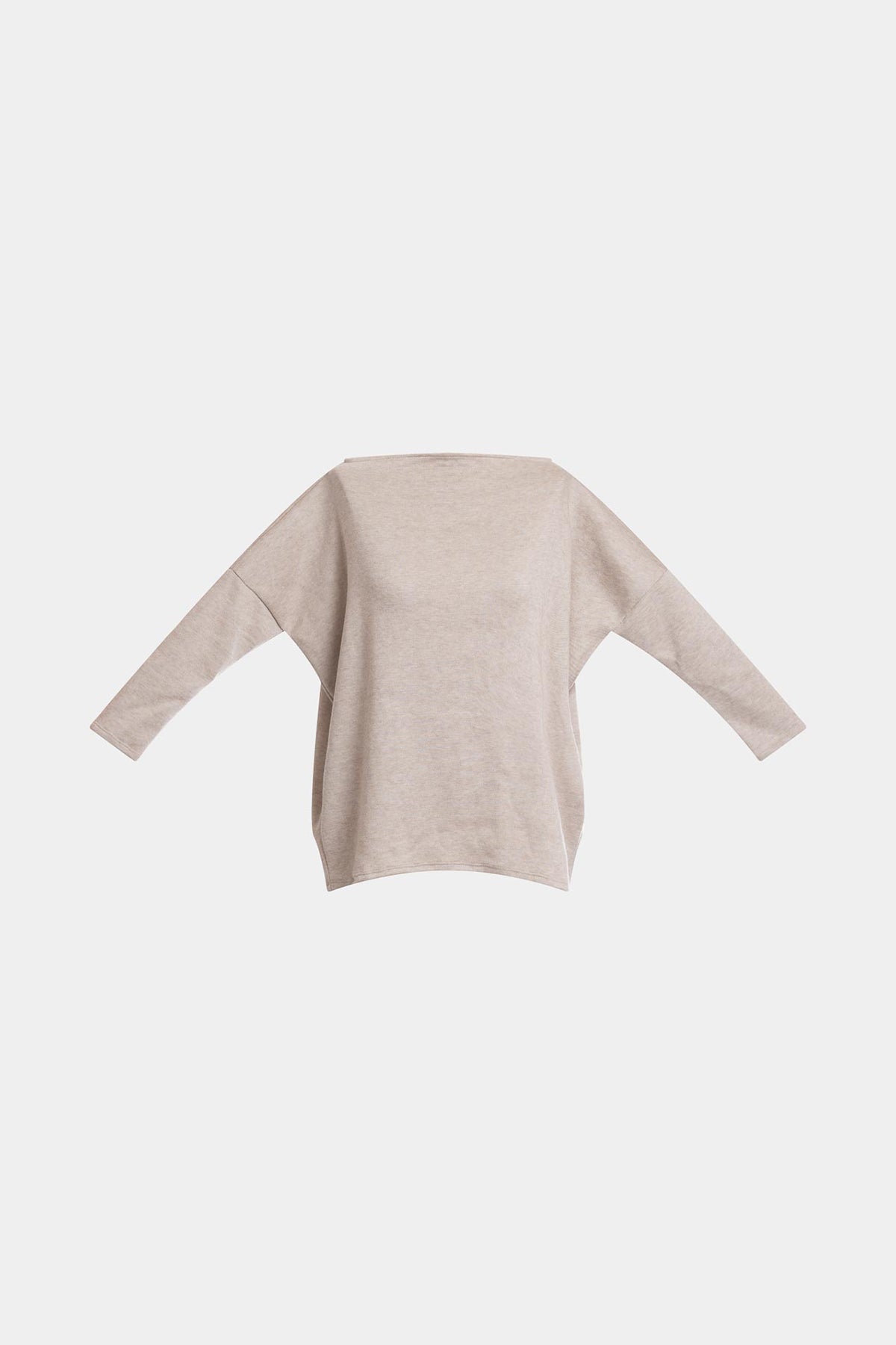 Himalaya Sweater Knit Wedge Top Cashmere Natori