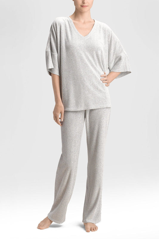 Buy Terry Lounge Top in Heather Grey Online Heather Grey Natori