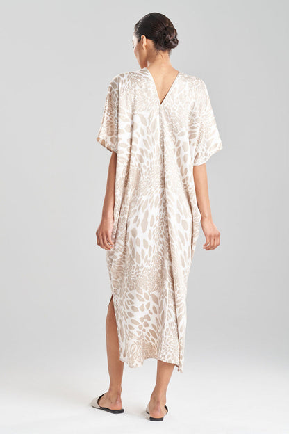 Buy Luxe Leopard Caftan in Sand Taupe Online Sand Taupe Natori