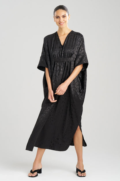 Buy Decadence Caftan in Black Online Black Natori