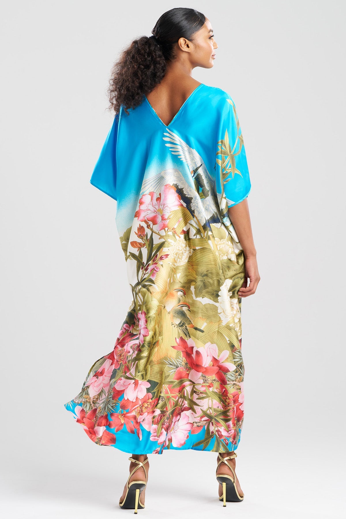 Crane Caftan Multi Natori