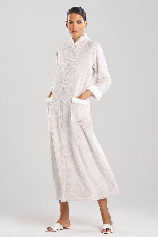 Buy Frosted Faux Fur Lounger in Cashmere Online Cashmere Natori