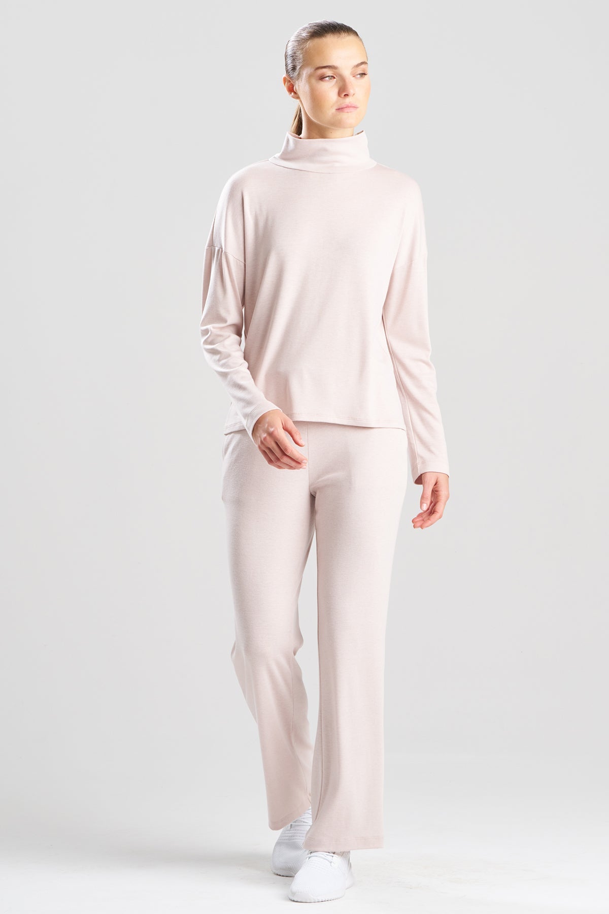 Jersey Essentials Long Sleeve Top Cashmere Natori