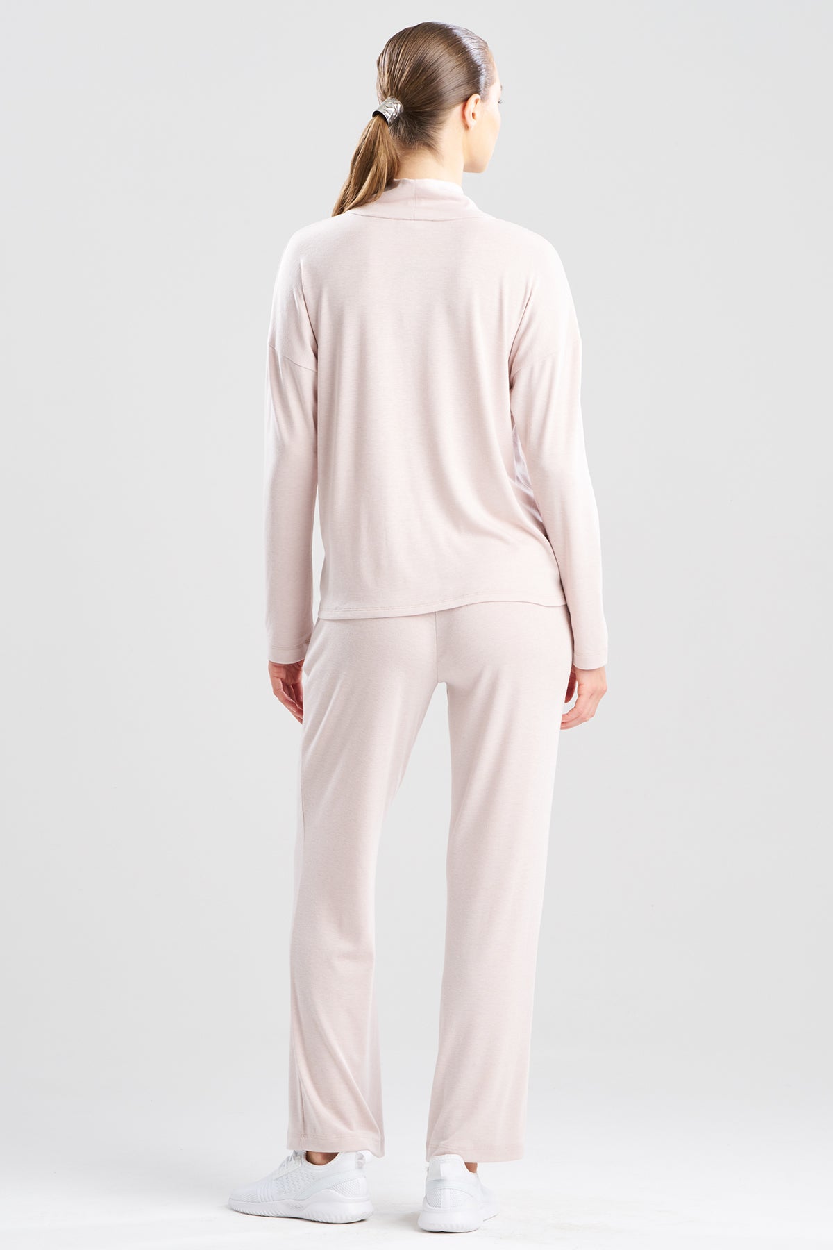 Jersey Essentials Long Sleeve Top Cashmere Natori