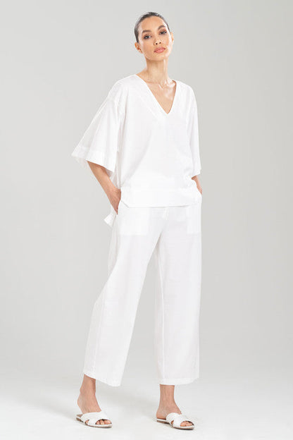 Buy Bliss Essentials V-Neck Top in White Online White Natori