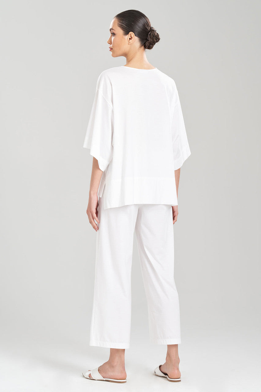 Buy Bliss Essentials V-Neck Top in White Online White Natori