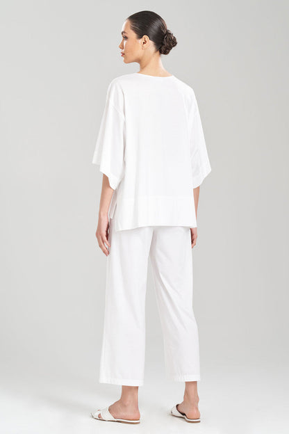 Buy Bliss Essentials V-Neck Top in White Online White Natori
