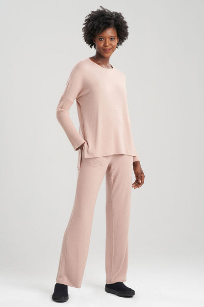 Buy Ulla Long Sleeve Top in Sandstone Online Sandstone Natori