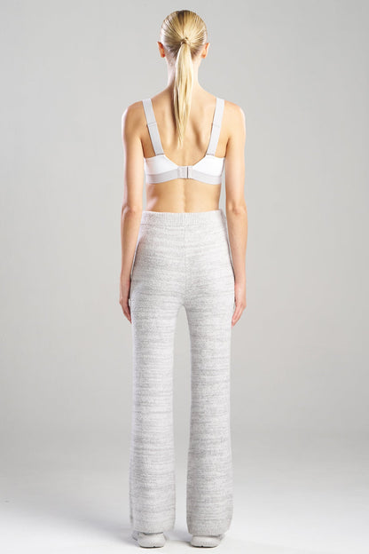 Luna Mellow Flare Pants Light Heather Grey Natori
