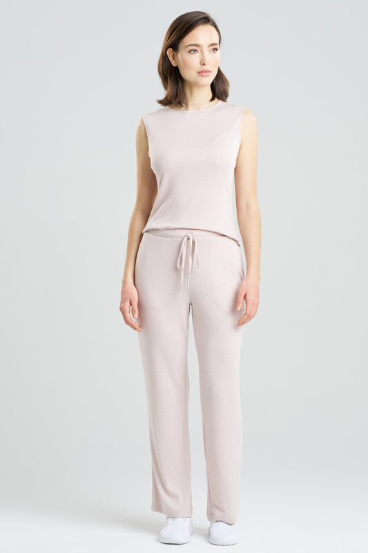 Jersey Essentials Straight Leg Pants Cashmere Natori