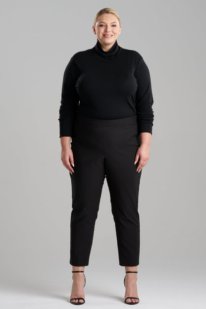 Buy Cotton Chino Pants in Black Online Black Natori