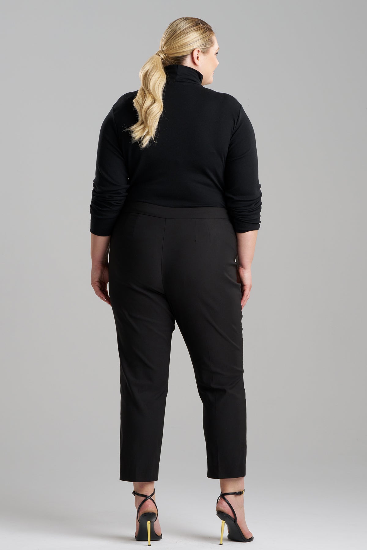 Buy Cotton Chino Pants in Black Online Black Natori