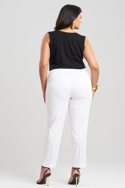 Cotton Chino Pants White Natori