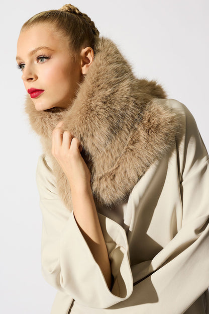 Techno Crepe Kimono Coat Pearl Natori