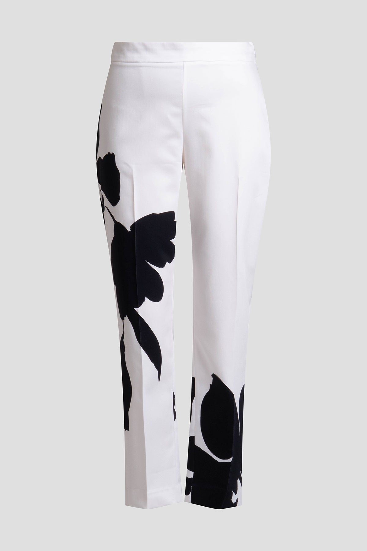 Peony Cotton Chino Side Zip Pants Warm White Natori