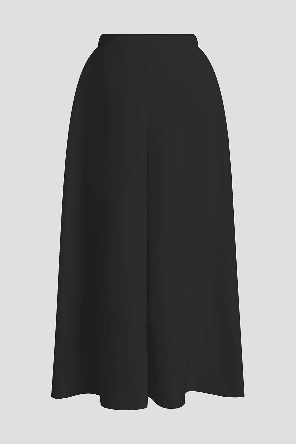 Tech Cotton Taffeta Palazzo Pants Black Natori