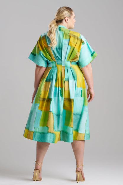 Chiyo Cotton Dress Mizu Blue Natori