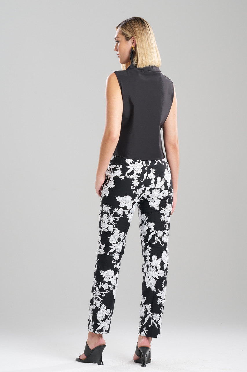 Buy Techno Poplin Cowl Top in Black Online Black Natori