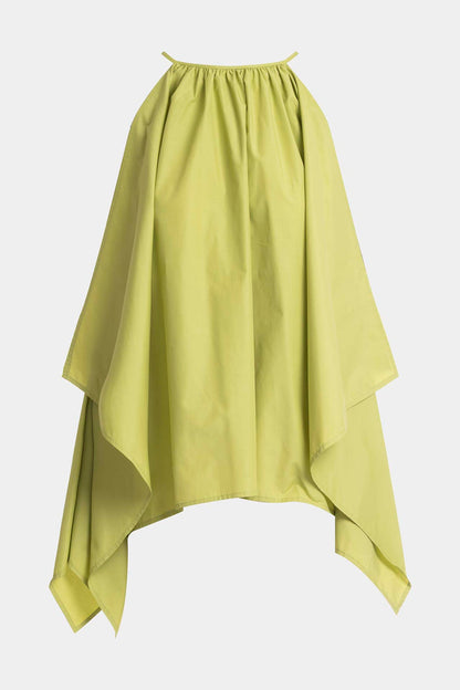 Techno Poplin Handkerchief Top Pear Natori