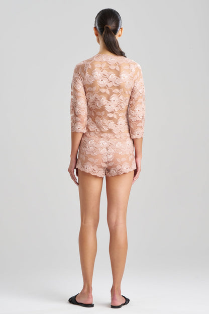 Buy Imagine Allover Lace Top in Rose Petal Online Rose Petal Natori