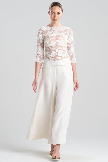 Buy Imagine Allover Lace Top in Warm White Online Warm White Natori