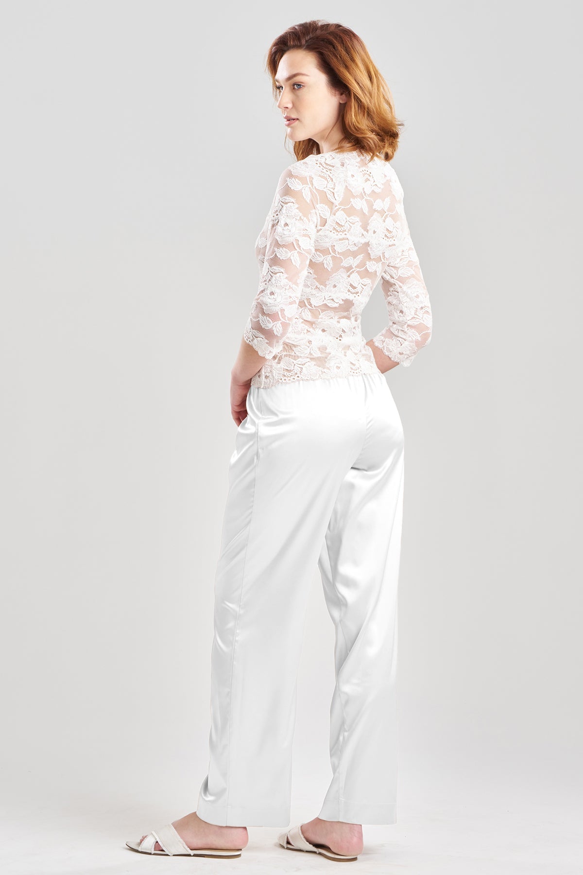 Buy Imagine Allover Lace Top in Warm White Online Warm White Natori