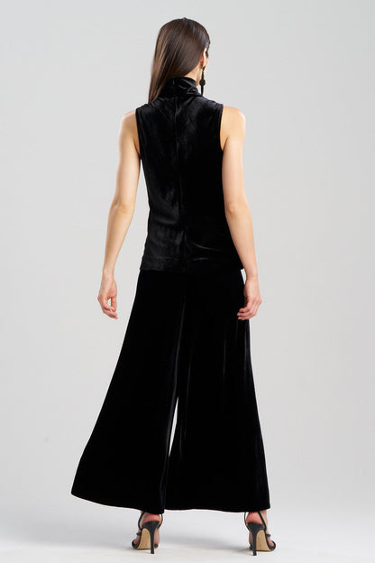 Buy Velvet Turtleneck in Black Online Black Natori