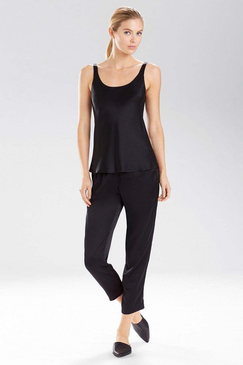 Buy Key Silk Tank in Black Online Black Natori
