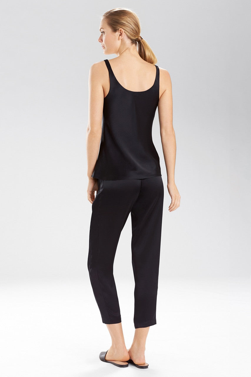 Buy Key Silk Tank in Black Online Black Natori