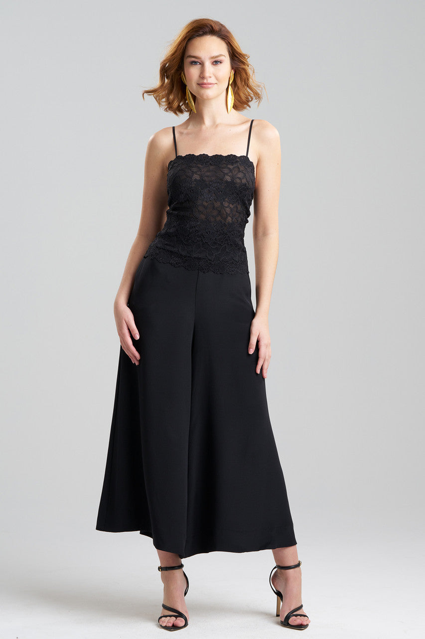 Buy Rose Parfait Allover Lace Cami in Black Online Black Natori