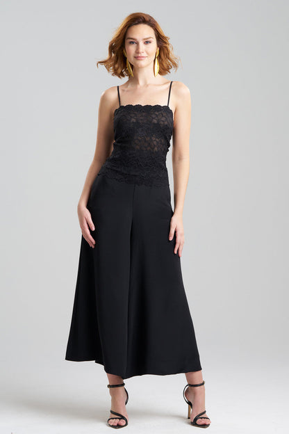 Buy Rose Parfait Allover Lace Cami in Black Online Black Natori