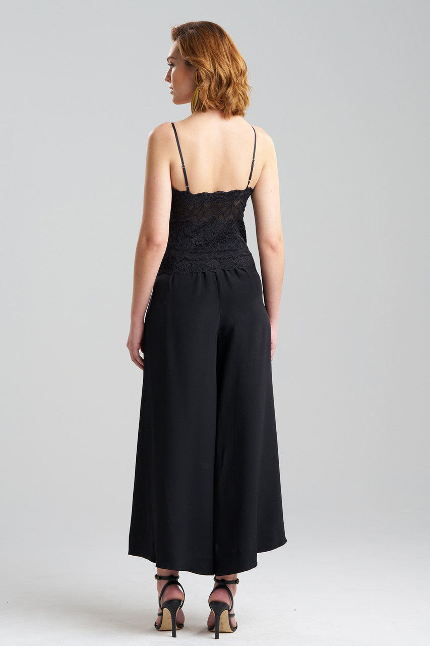 Buy Rose Parfait Allover Lace Cami in Black Online Black Natori