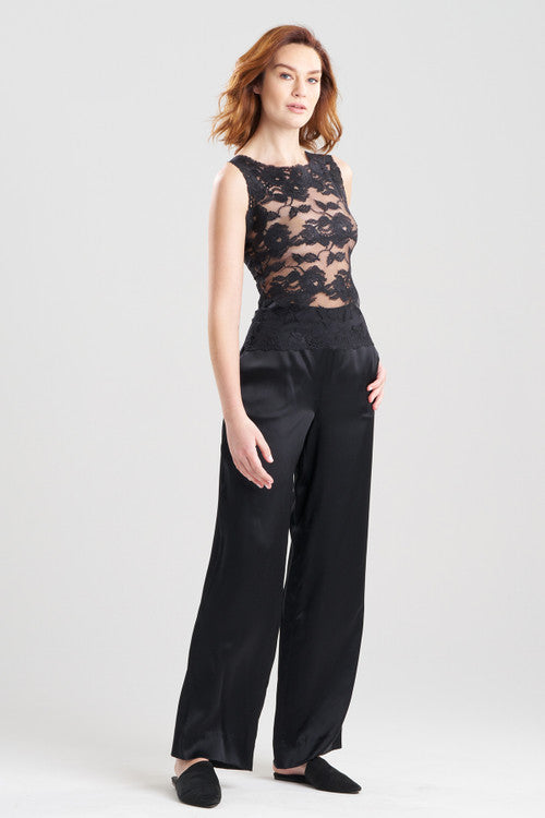 Buy Imagine Allover Lace Tank in Black Online Black Natori