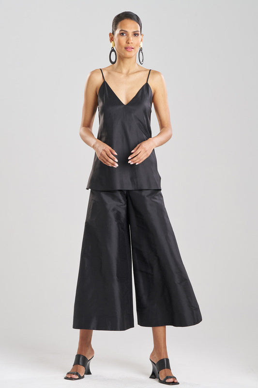 Buy Couture Silk Dupioni Cami in Black Online Black Natori