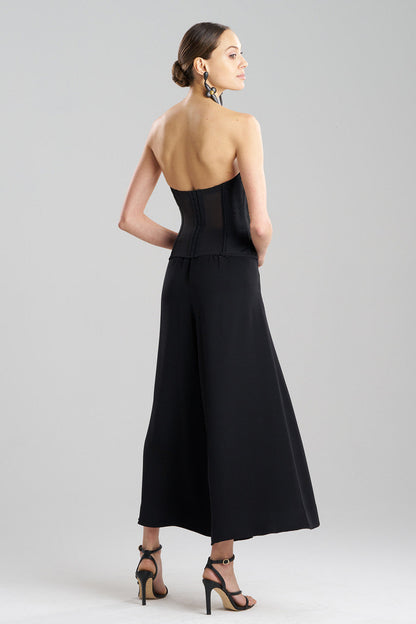 Buy Floral Beaded Corset in Black Online Black Natori