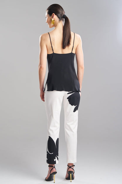 Buy Key Essentials Cowl Silk Cami in Black Online Black Natori